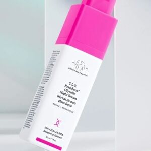 Drunk Elephant Glycolic Night Serum with Pink Cap